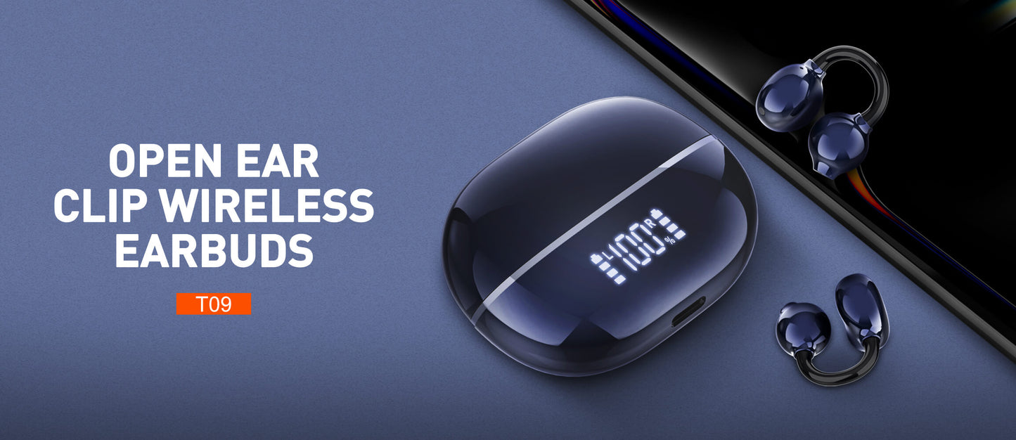 LDNIO LD-T09 Open Ear Clip Wireless Earbuds