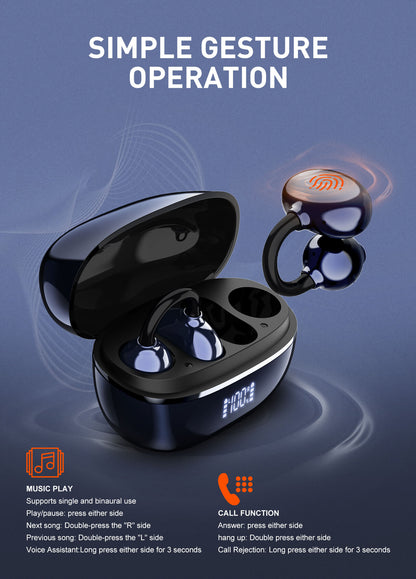 LDNIO LD-T09 Open Ear Clip Wireless Earbuds