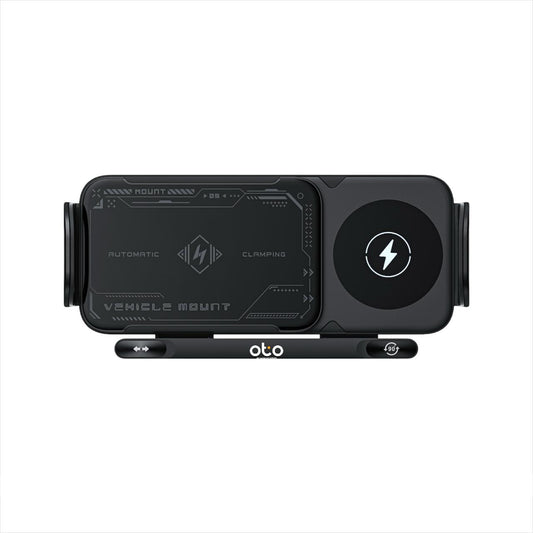 90° Folding Rechargeable Metal Car Mount