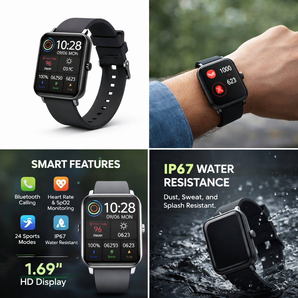 SWOTT- Smart Watch ARMOR 007