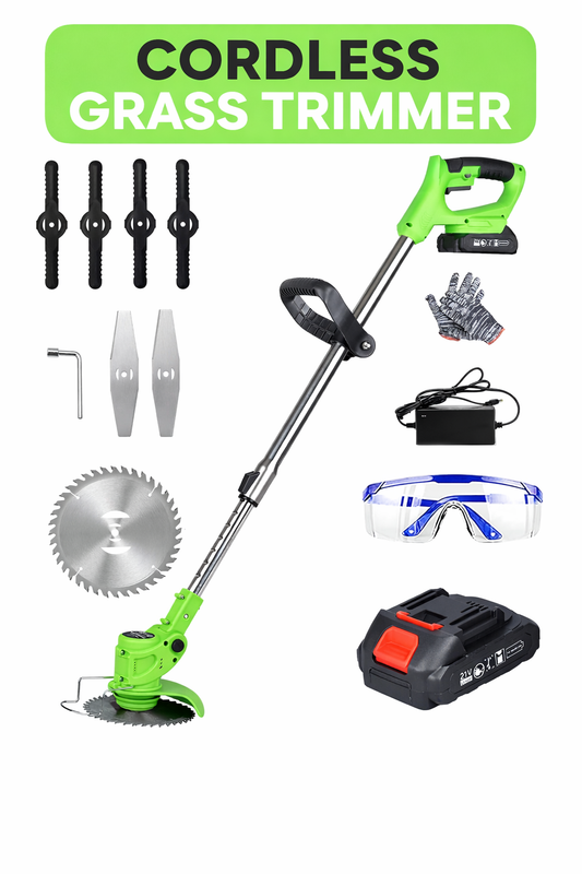 Cordless Grass Trimmer Rechargeable Lawn Cutter for Garden Edge Trimming