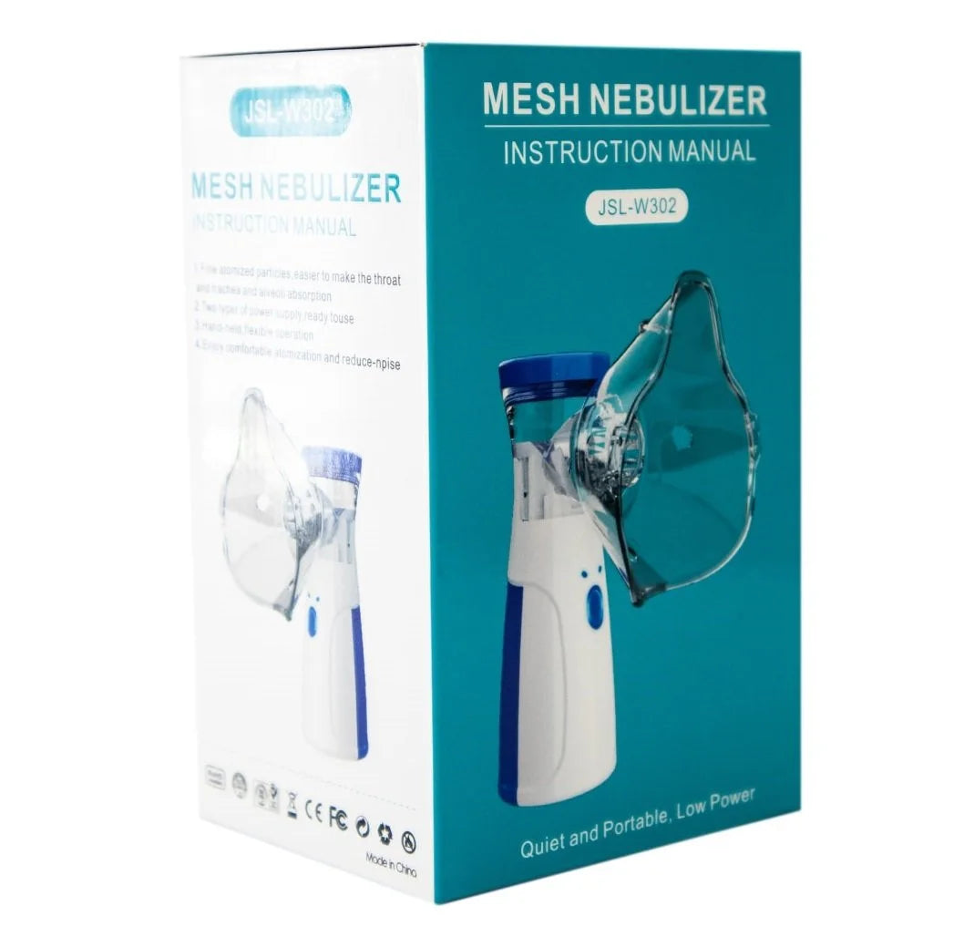 Portable Mesh Nebulizer – Rechargeable & Silent Inhalation Therapy
