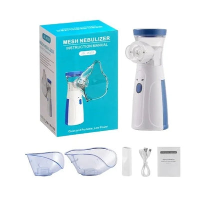 Portable Mesh Nebulizer – Rechargeable & Silent Inhalation Therapy