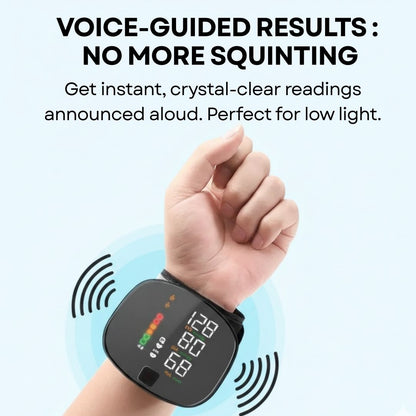 Smart Wrist Blood Pressure Monitor