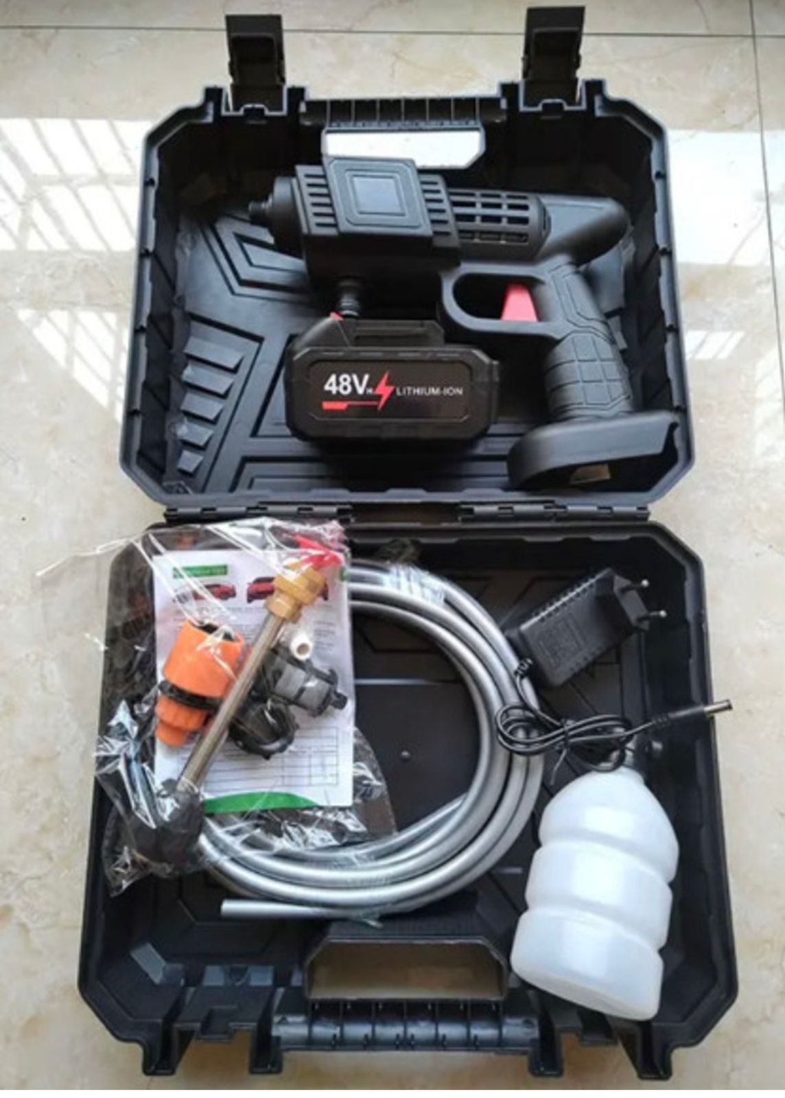 Cordless High Pressure Car Washer Gun with Rechargeable Battery