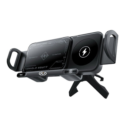 90° Folding Rechargeable Metal Car Mount