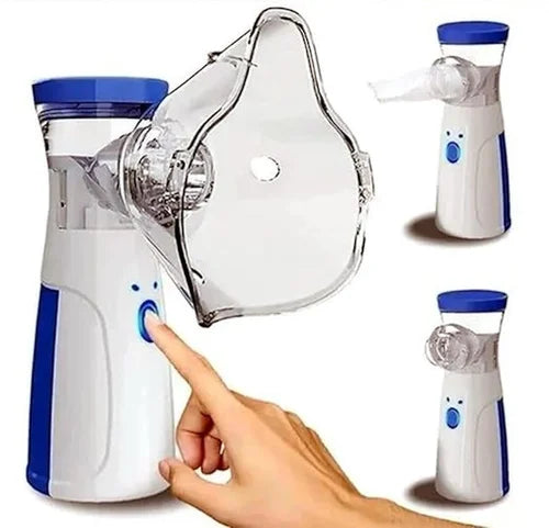 Portable Mesh Nebulizer – Rechargeable & Silent Inhalation Therapy