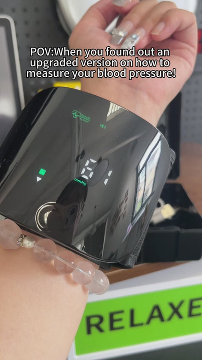 Smart Wrist Blood Pressure Monitor